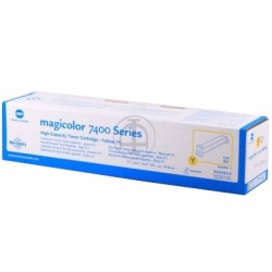 Konica Minolta 8938622 Yellow Original Toner - 7400