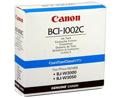 Canon BCI-1002C (5835A001AA) Cyan Original Cartridge - W3000 / W3050