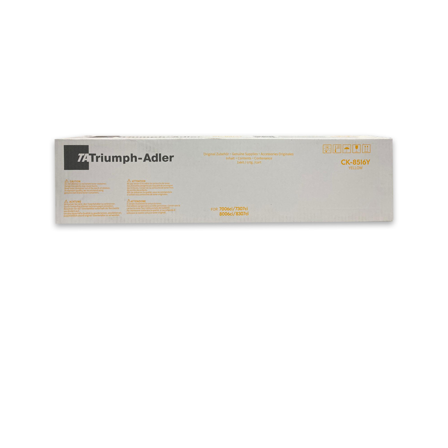 Triumph-Adler CK-8516Y (1T02XNATA0) Yellow Original Toner - 7006ci