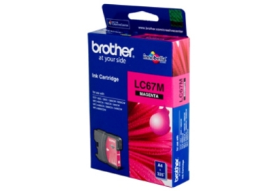 Brother LC67M Magenta Original Cartridge - DCP-585