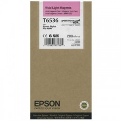 Epson C13T653600 (T6536) Light Magenta Original Ink - Stylus Pro 4900
