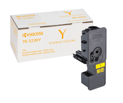 Kyocera TK-5230Y Yellow Original Toner - P5021 / M5521