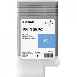 Canon PFI-105PC (3004B001) Photo Cyan Original Cartridge - IPF6300 / IPF6350 (Ex)
