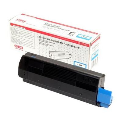 OKI 42127456 Cyan Original Toner - C5250 / C5450
