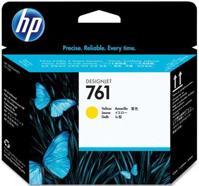 HP CH645A (761) Yellow Original Head Cartridge - DesignJet T7100 (Ex)
