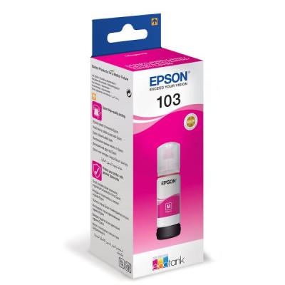 Epson C13T00S34A (103) Magenta Original Ink Cartridge - L1110