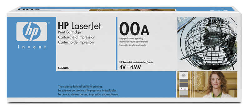 HP C3900A (00A) Black Original Toner - HP 4v / 4mv (B)