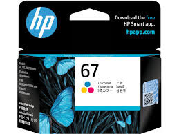 HP 3YM55AA (67) Colour Original Cartridge - DeskJet 1255 (Ex)