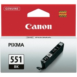 Canon CLI-551BK Black Original Cartridge - MG5450 / MG6350
