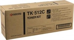 Kyocera TK-512C Cyan Original Toner Cartridge - FS-C5020N / FS-C5025N
