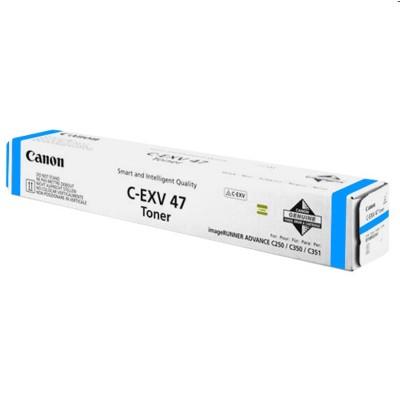 Canon C-EXV47 C (8517B002)  Cyan Original Toner - IR-C250i / IR-C350i