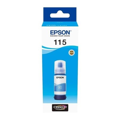 Epson C13T07D24A (115) Cyan Original Ink Cartridge - L8160