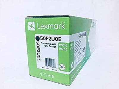 Lexmark 50F2U0E Black Original Toner Ultra High Yield - MS510 / MS610