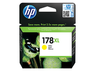HP CB325HE (178XL) Yellow Original Cartridge - Photosmart 5510 / 5515 (Ex)