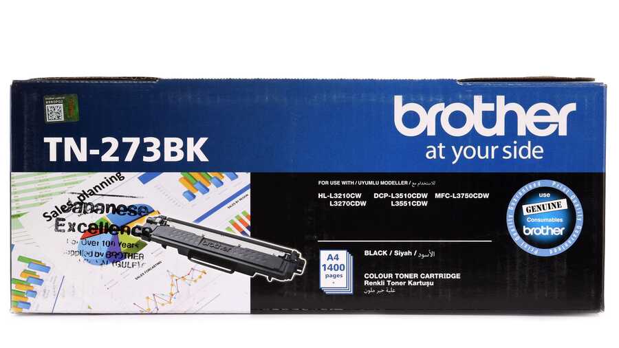 Brother TN-273BK Black Original Toner - HL-L3270CDW