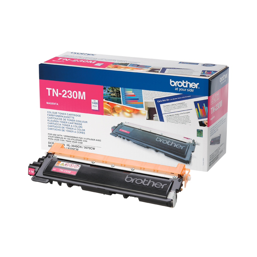 Brother TN-230M Magenta Original Toner Cartridge - HL-3040CN / HL-3070CW