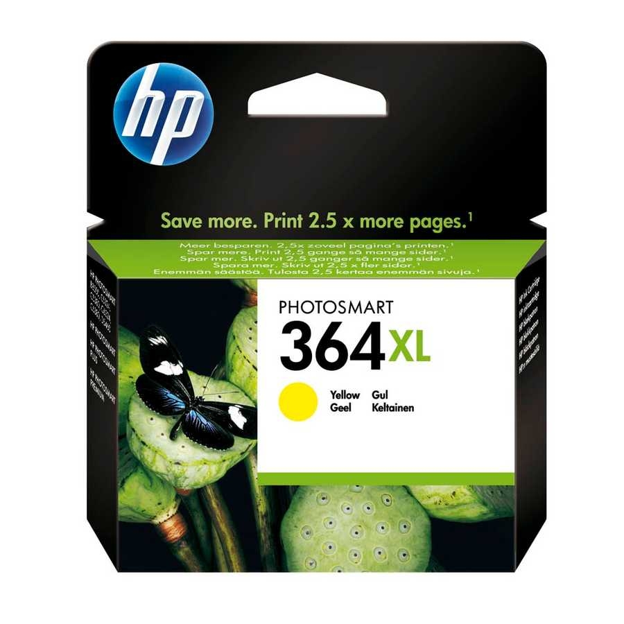 HP CB325E (364XL) Yellow Original Cartridge - C5380 / C6380 (Ex)