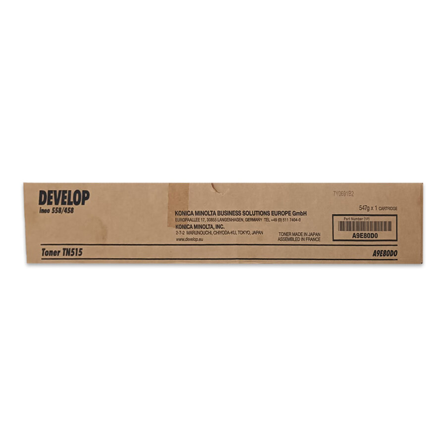 Develop TN-515 (A9E80D0) Original Toner - İneo 458