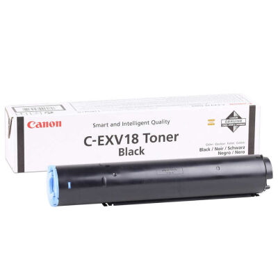 Canon C-EXV18 (0386B002) Black Original Toner - IR-1018 / IR-1022