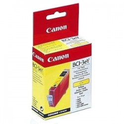 Canon BCI-3eY (4482A002AB) Yellow Original Cartridge - BJC-3000 (Ex)