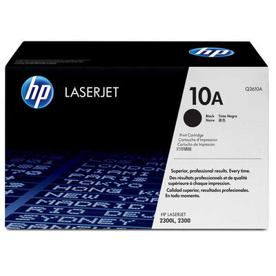 HP Q2610A (10A) Black Original Toner - Laserjet 2300 (B)