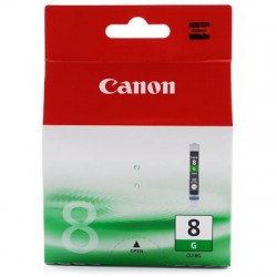 Canon CLI-8G (0627B001) Green Original Cartridge - IP3300 / IP4200 (Ex)
