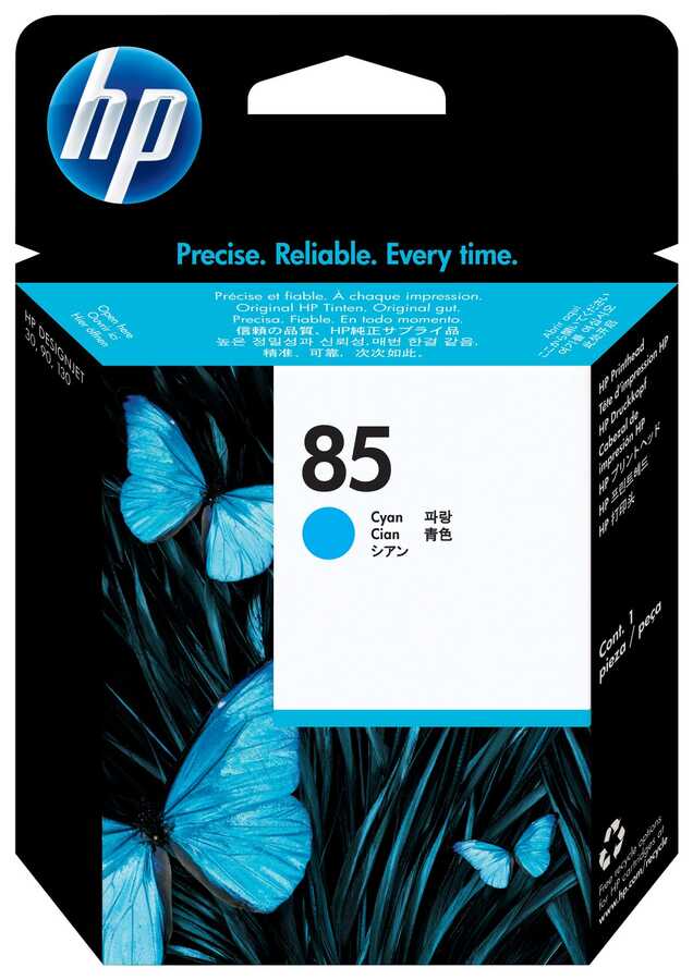 HP C9420A (85) Cyan Original Head Cartridge - Desingjet 30 (Ex)
