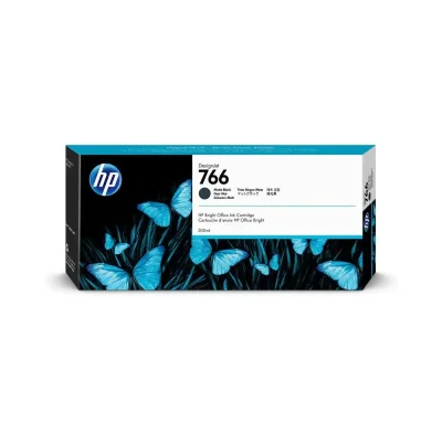 HP P2V92A (766) Matte Black Original Cartridge - XL3600 (Ex)