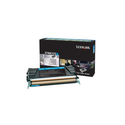 Lexmark X746A1CG Cyan Original Toner - X746 / X748
