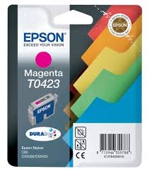 Epson C13T04234020 (T0423) Magenta Original Cartridge - C82 / CX5200 (Without Box)