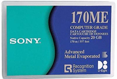 Sony QGD170ME Mammoth 1 Data Cartridge AME 8mm, 170m, 20Gb/40Gb