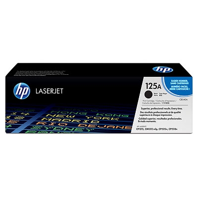 HP CB540A (125A) Black Original Toner - LaserJet CP1215 (B)