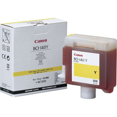Canon BCI-1411Y (7577A001) Yellow Original Cartridge - W7200 (Ex)