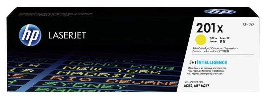 HP CF402X (201X) Yellow Original Toner High Yield - M252dw / M277dw