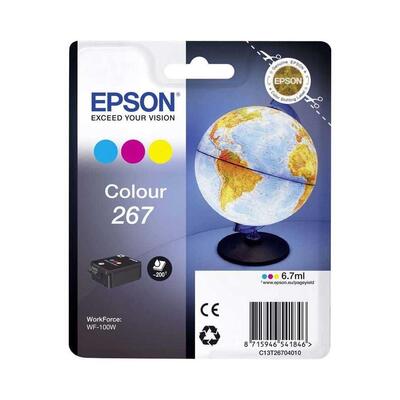 Epson C13T26704010 Colour Original Ink - WF-100