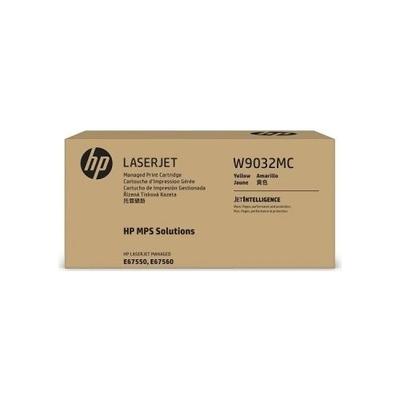 HP W9032MC Yellow Original Toner - Laserjet Managed E67550