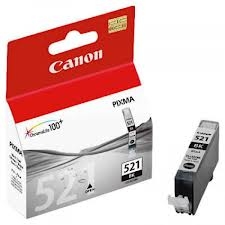 Canon CLI-521BK (2933B004AA) Black Original Cartridge - MP540 / MP620
